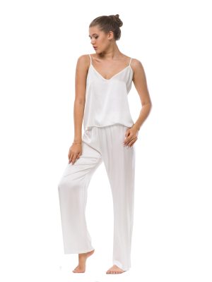 Saten İpek Kamisol Takımı